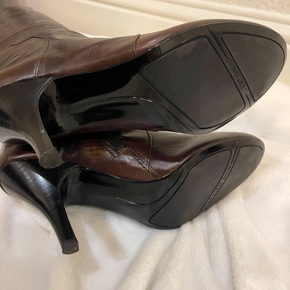 EUC Nine West Leather Boots - Picture 7 of 10